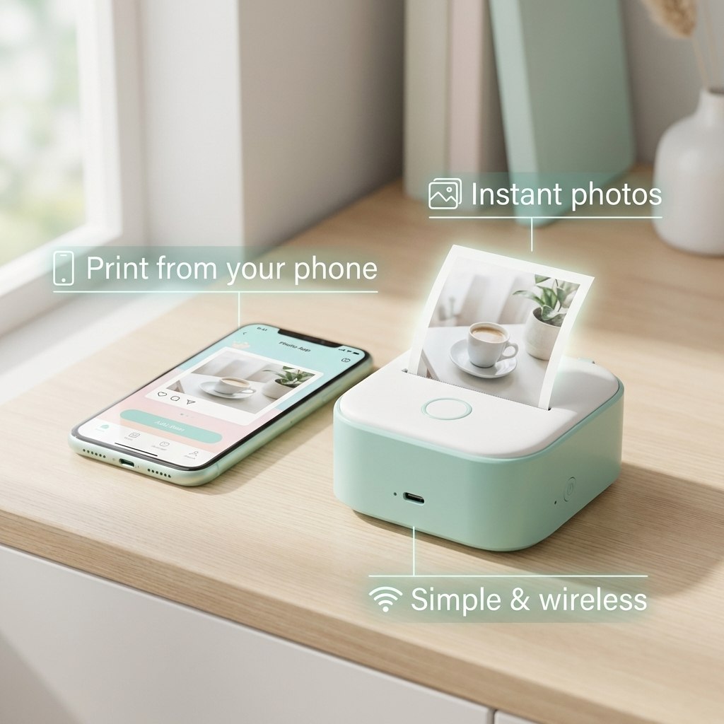 Portable Mini Printer By Fillore
