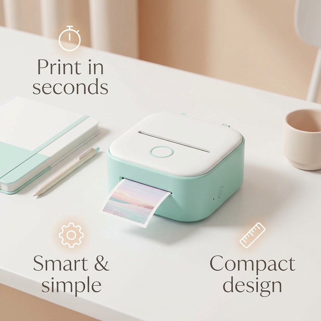 Portable Mini Printer By Fillore
