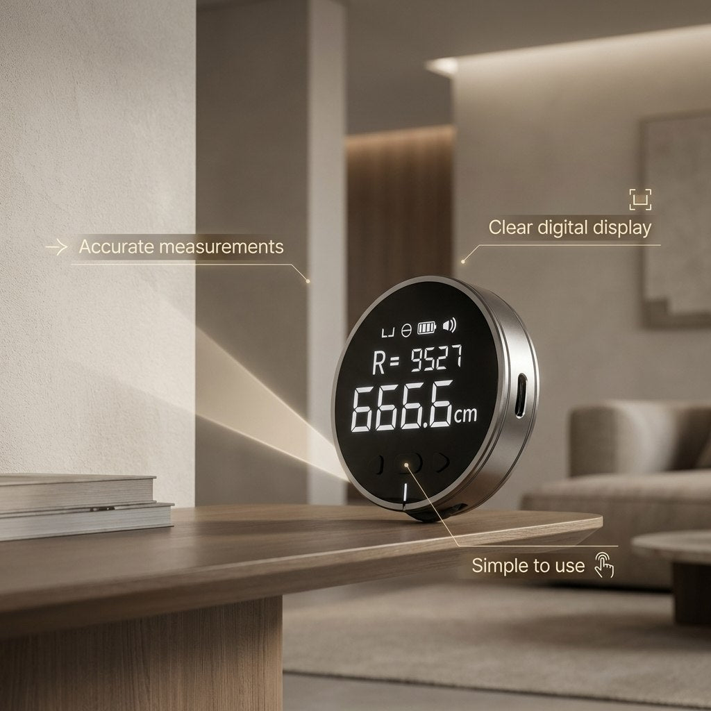 Electronic Measuring Ruler By Fillore