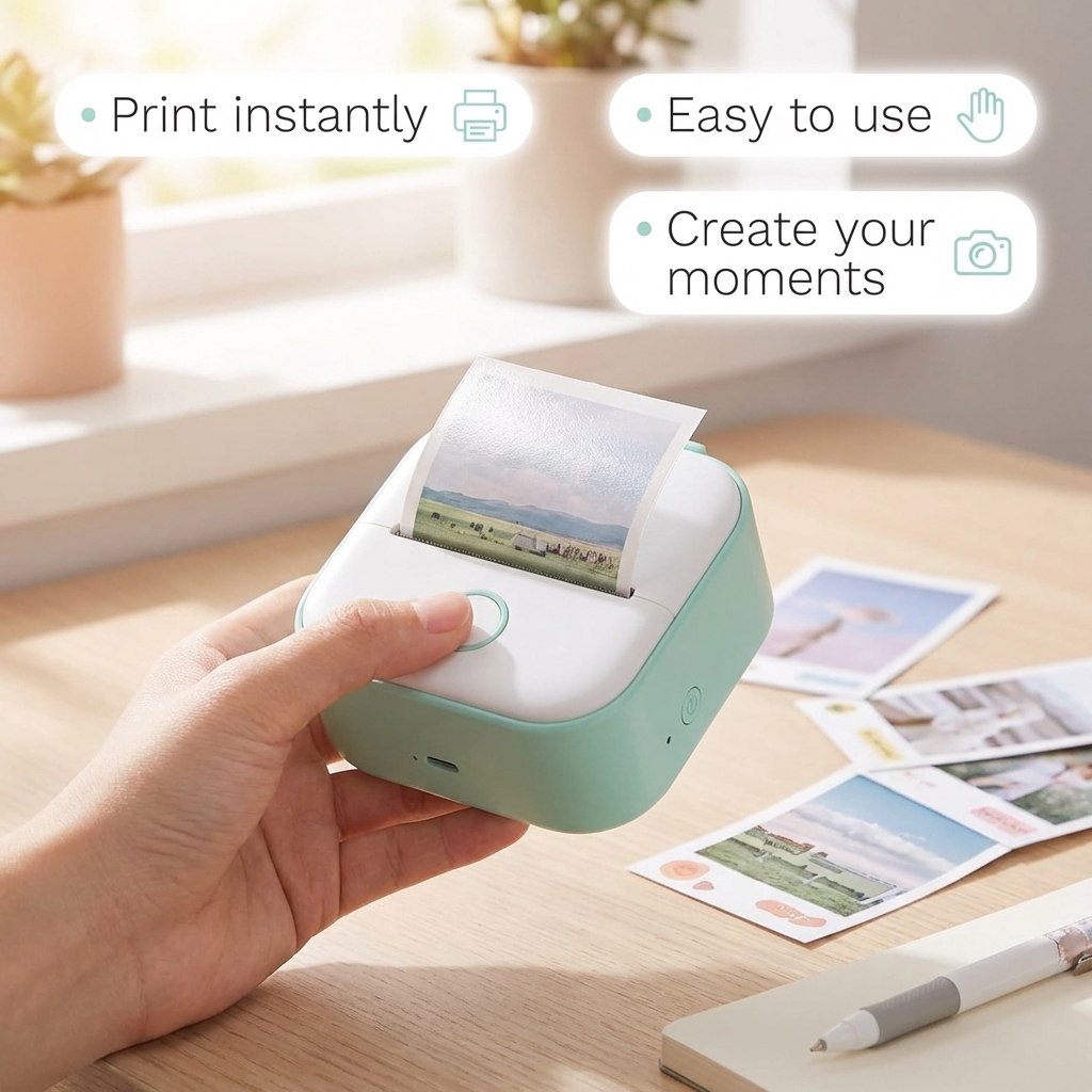 Portable Mini Printer By Fillore
