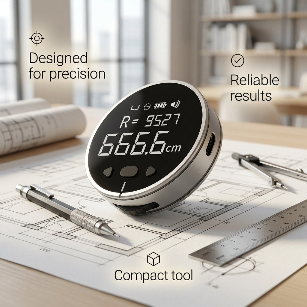 Electronic Measuring Ruler By Fillore